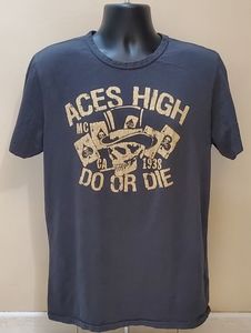 🍀Lucky Brand 🍀Johnson Motors 🏍 T-shirt